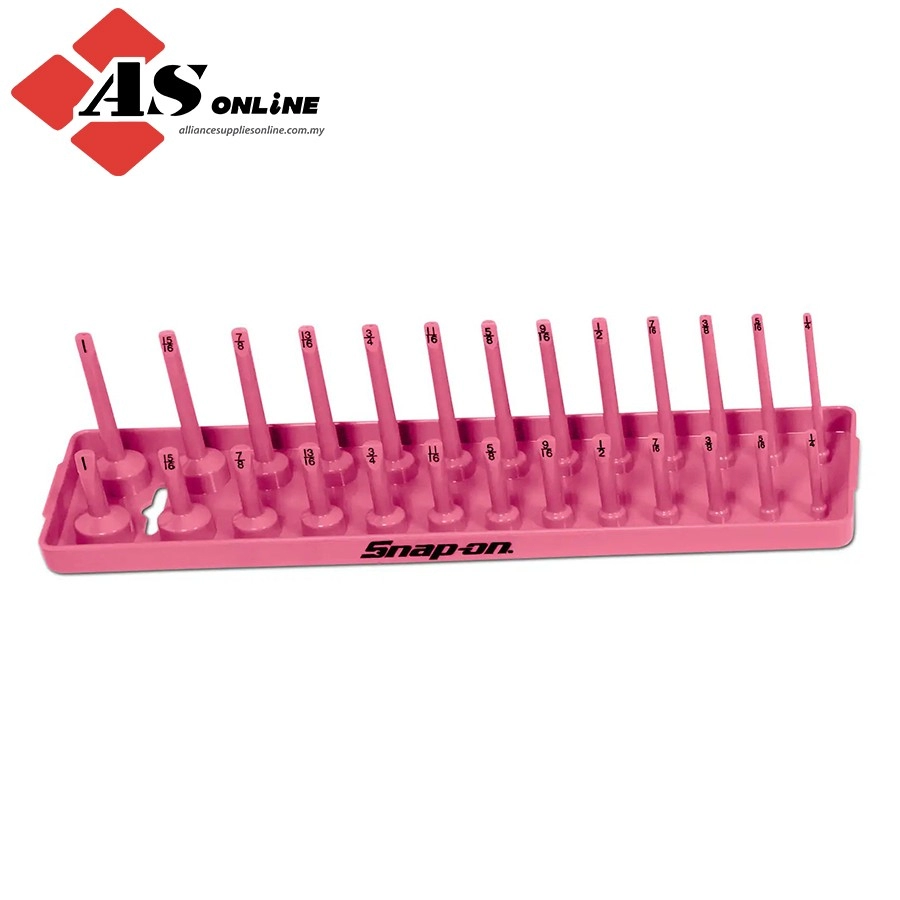 SNAP-ON 3/8" SAE Post Socket Tray (Pink) / Model: KA38FRPK