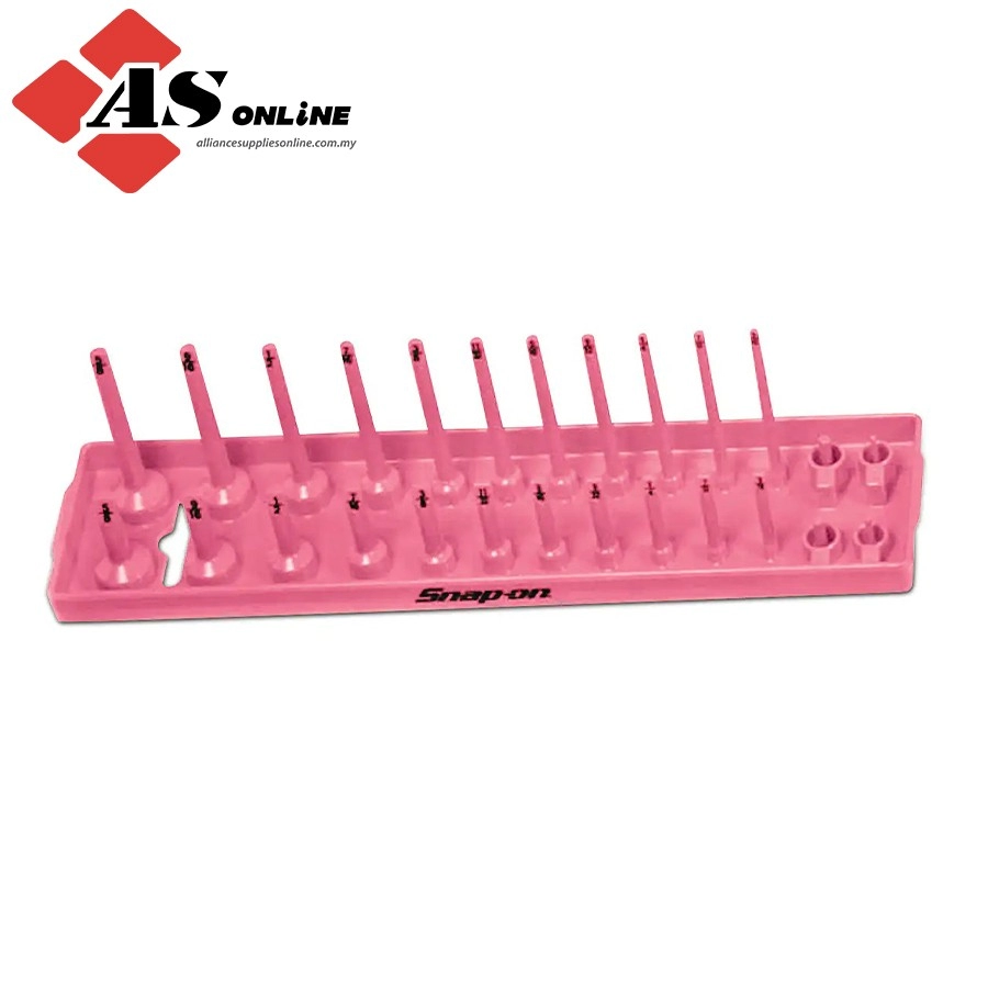 SNAP-ON 1/4" SAE Post Socket Tray (Pink) / Model: KA14FRPK