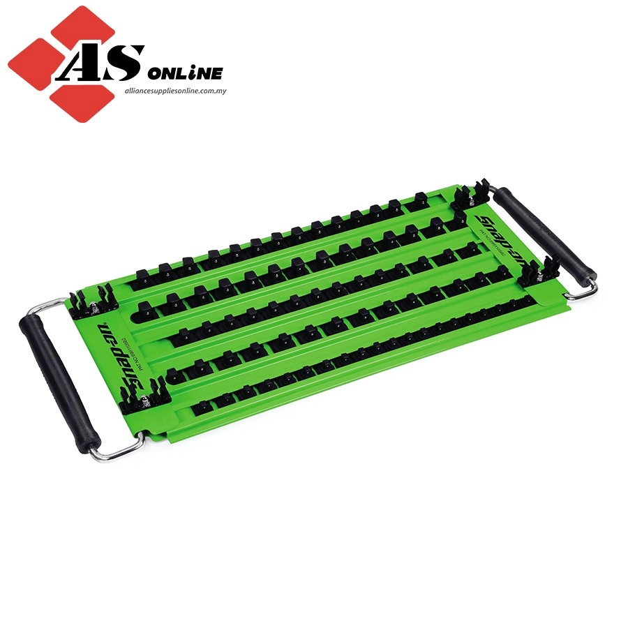 SNAP-ON 20" Combination Drive Size Lock-A-Socket Tray (Extreme Green) / Model: KASKT5GN