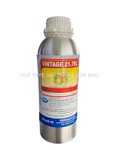 VINTAGE 21.7EC INSECTICIDES AGROCHEMICALS Melaka, Malaysia, Batu Berendam, Krubong, Peringgit Supplier, Wholesaler, Supply, Supplies | HUP THYE HARDWARE SDN BHD