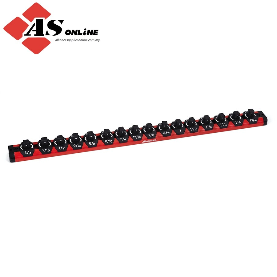 SNAP-ON 1/2" Drive SAE Lock-A-Socket (Red) / Model: LAS12SR