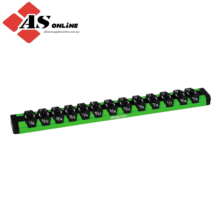 SNAP-ON 1/4" Drive SAE Lock-A-Socket (Green) / Model: LAS14SG