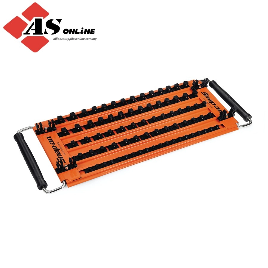 SNAP-ON 20" Combination Drive Size Lock-A-Socket Tray (Electric Orange) / Model: KASKT5OR