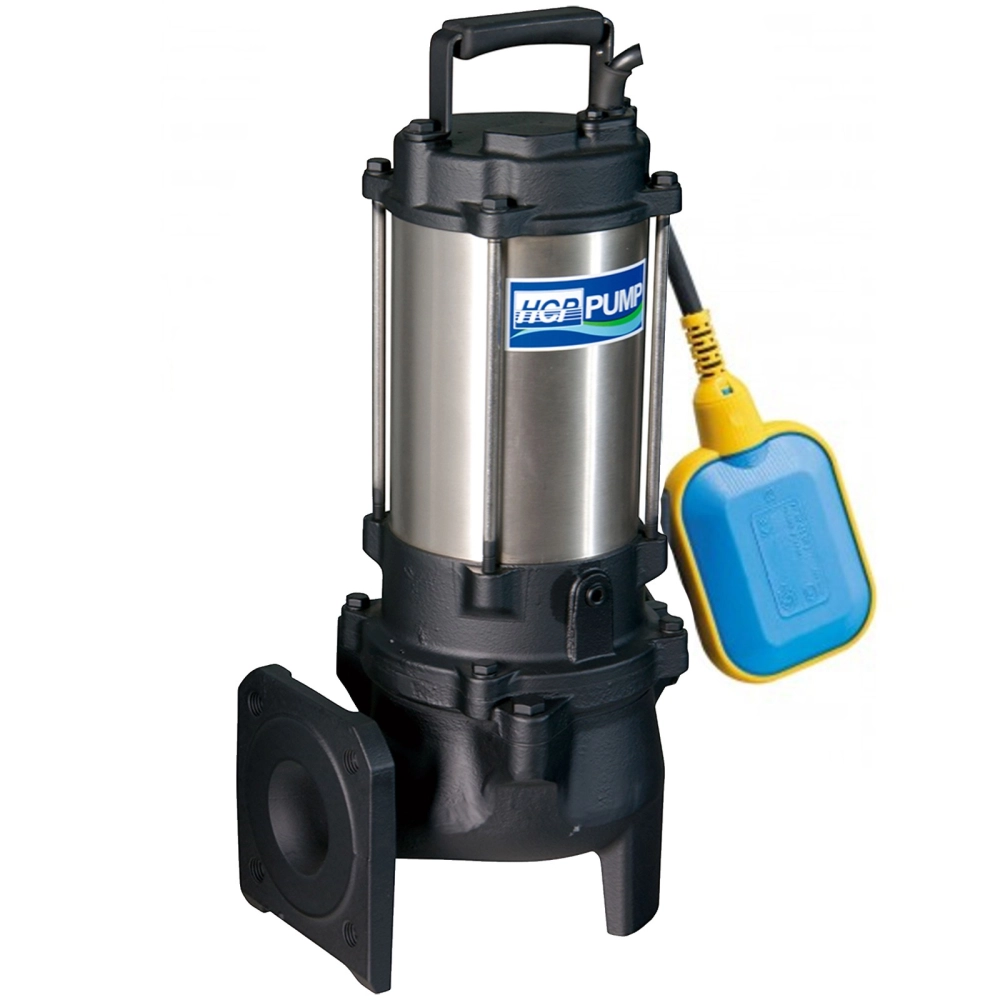 HCP FN32UF-1 / FN32UF-3 SUBMERSIBLE PUMP - AUTO, DISCHARGE 3", 2.0HP, 1500W, MAX HEAD 14M, FLOW RATE 630L/MIN, 32KG