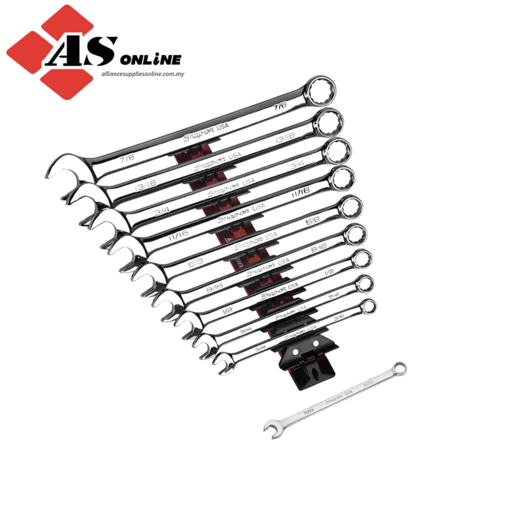 SNAP-ON 12" Magnetic Wrench Rack (Red) / Model: WRRAK12RD