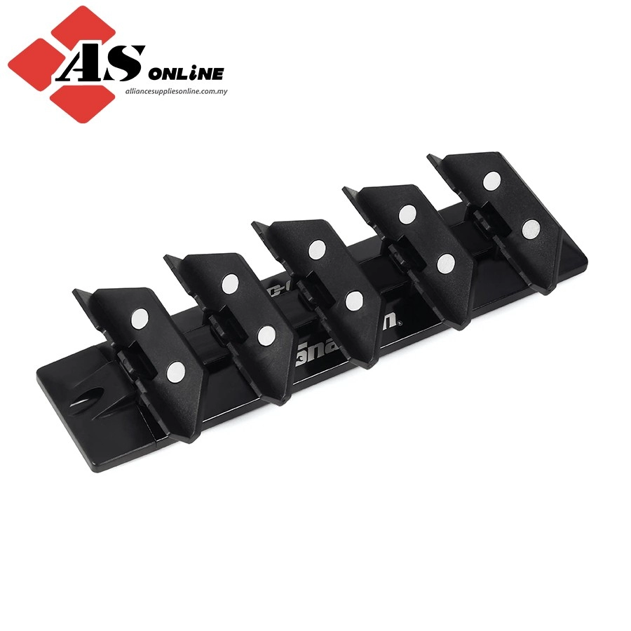 SNAP-ON 5" XL Magnetic Wrench Rack (Black) / Model: WRRAK5BKXL