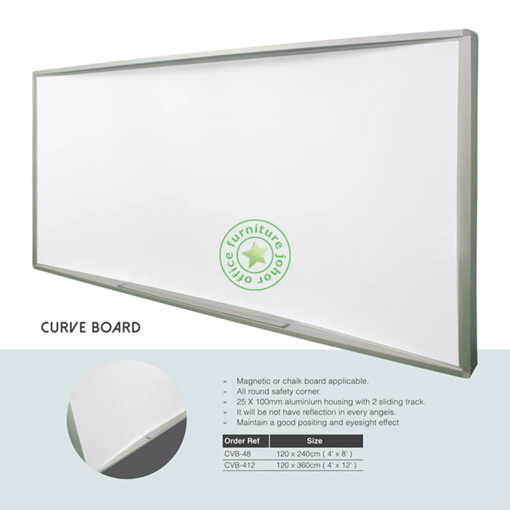 CURVE WHITE BOARD