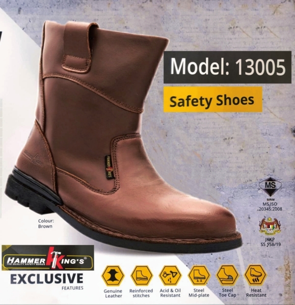  Hammer King's Safety Footwear Penang, Malaysia, Butterworth Supplier, Distributor, Supply, Supplies | Weld Power Technology & Machinery Sdn Bhd