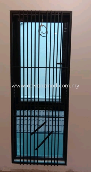 Window Grille With Powder Coating Matt Black  Mild Steel Grille Selangor, Malaysia, Kuala Lumpur (KL), Puchong Supplier, Supply, Supplies, Retailer | Advanz Mod Trading