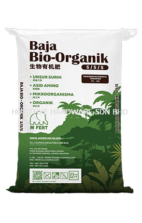 M FERT 5.5.5 ORGANIC FERTILIZERS FERTILIZERS Melaka, Malaysia, Batu Berendam, Krubong, Peringgit Supplier, Wholesaler, Supply, Supplies | HUP THYE HARDWARE SDN BHD