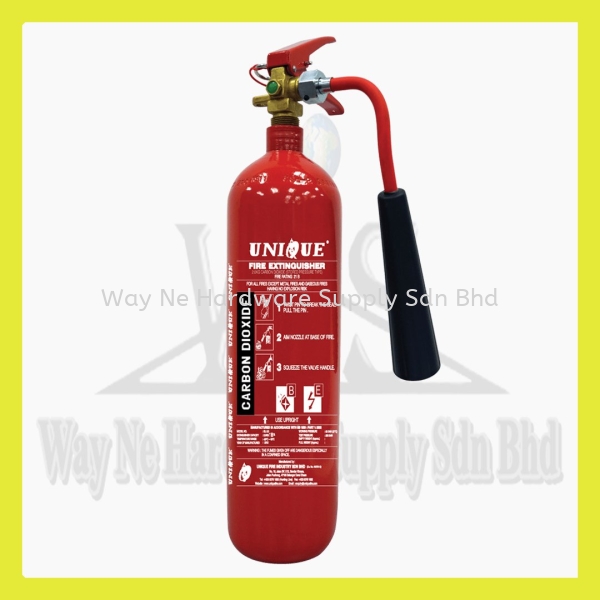 2 kg Portable Carbon Dioxide Fire Extinguisher (CO2) Carbon dioxide fire extinguisher (CO2) Unique Fire Extinguisher Selangor, Malaysia, Kuala Lumpur (KL), Klang Supplier, Suppliers, Supply, Supplies | Way Ne Hardware Supply Sdn Bhd