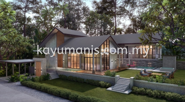 Type - Zen A  The Karun Forest Retreat And Spa Villas On-Going Projects Kuala Lumpur, KL, Selangor, Malaysia. Developer, Constructor | Kayumanis Properties Sdn Bhd