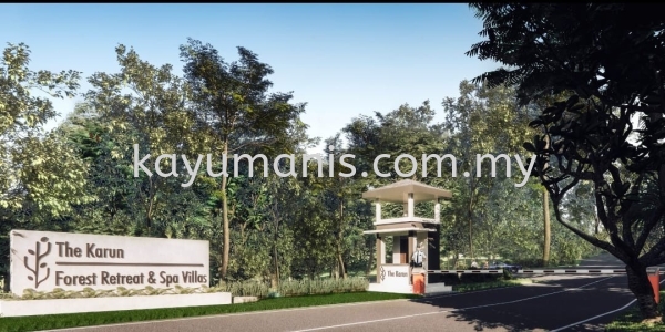 Guarded with Security Guards The Karun Forest Retreat And Spa Villas On-Going Projects Kuala Lumpur, KL, Selangor, Malaysia. Developer, Constructor | Kayumanis Properties Sdn Bhd