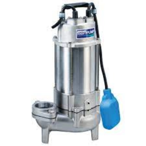 HCP 50SFU2.4AF STAINESS STEEL SEWAGE PUMP - AUTO, DISCHARGE 2", 0.5HP, 400W, MAX HEAD 9M, FLOW RATE 270L/MIN, 15KG