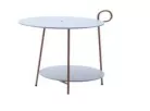 SIDE TABLE- WHITE ( RM 800 BEFORE SALE ) - Safari Office Furniture Sdn Bhd