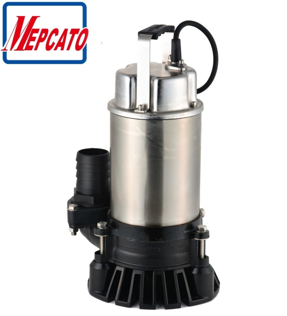 MEPCATO CP2.75S Submersible Sewage Pump - Manual, Discharge 2″, 750W, 1Phase, 16m, 300L/min, 14kg  