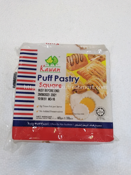 PUFF PASTRY 400g FROZEN FOOD 冷冻食品 Johor Bahru (JB), Malaysia, Skudai Supplier, Wholesaler, Supply, Supplies | KEDAI DAGING SEGAR AH KU SDN BHD