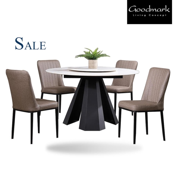 Heap Sintered Stone dining Table Sintered stone dining set Dining Melaka, Malaysia Supplier, Suppliers, Supply, Supplies | GOODMARK FURNITURE CENTRE SDN BHD