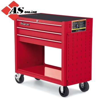 SNAP-ON Slotted Side Panel for KRSC Carts and Heritage Roll Cabs (Red) / Model: KA1734APBO