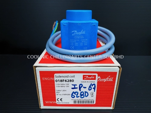 018F6280 Danfoss Solenoid Coil 110V-50/60Hz