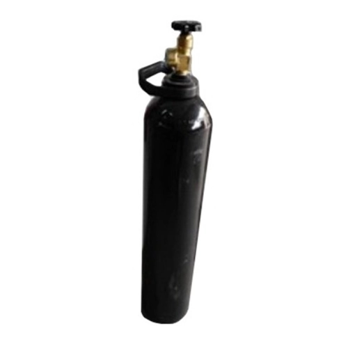 OXYGEN GAS CYLINDER 10 LITRE WITH 1.43M3 OXYGEN (BLACK)