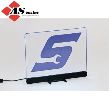 SNAP-ON LED "S" Logo Display Panel Light (Blue) / Model: KALED8X11B