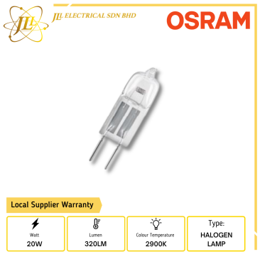 OSRAM 64435U 24V 20W G4 MICROSCOPE OPTICAL INSTRUMENT HALOGEN BULB