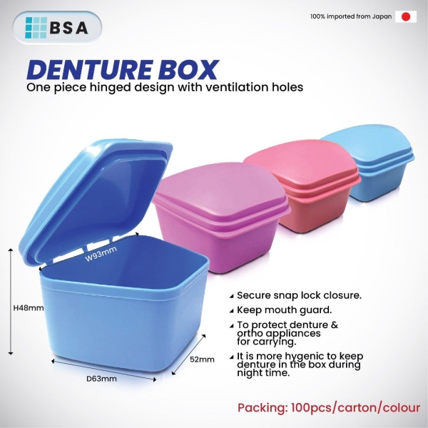 Denture Box Denture Box Oral Hygiene Product Selangor, Malaysia, Kuala Lumpur (KL), Puchong Supplier, Suppliers, Supply, Supplies | USE Electronics (M) Sdn Bhd