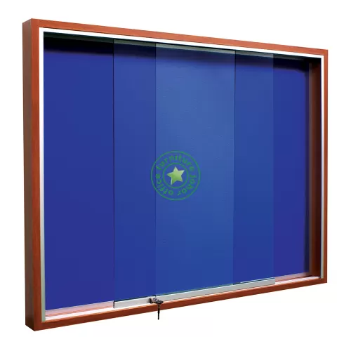 SLIDING GLASS FOAM NOTICE BOARD