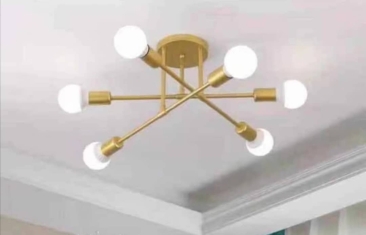 Ceiling Light Gold