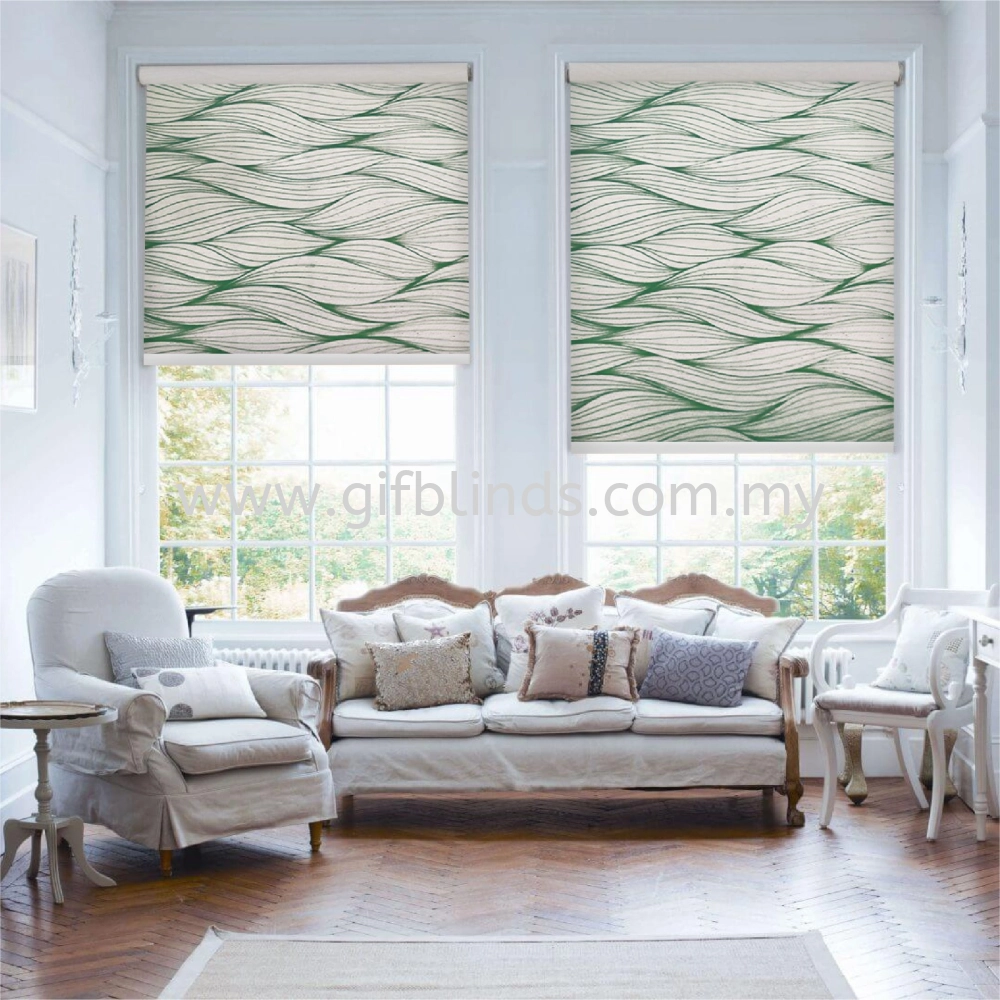 Roller Blinds Dim Out GB85035-GB85038