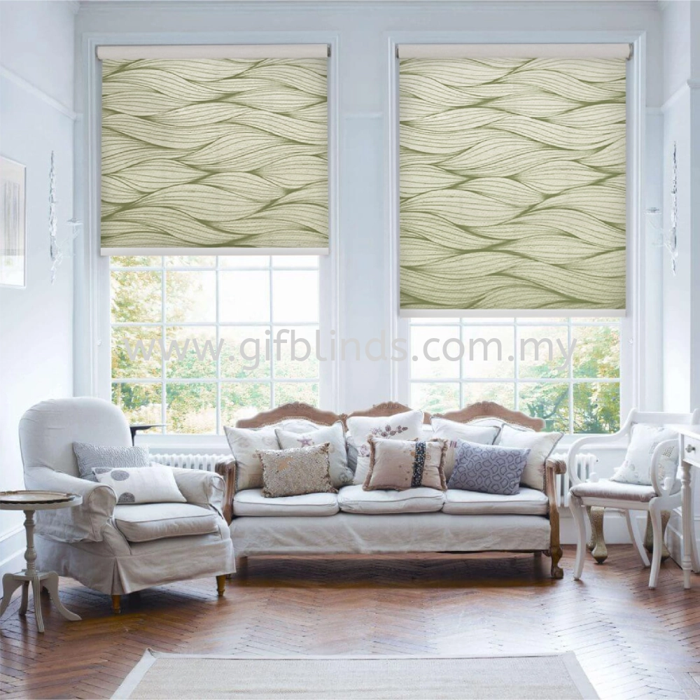 Roller Blinds Dim Out GB85035-GB85038