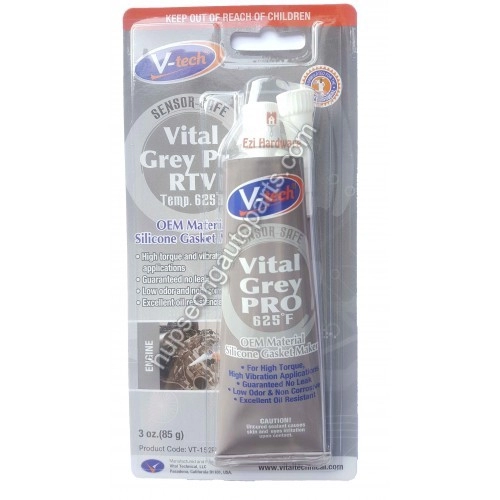 V-TECH VITAL GREY PRO RTV GASKET MAKER 85g (G-VT152P85)