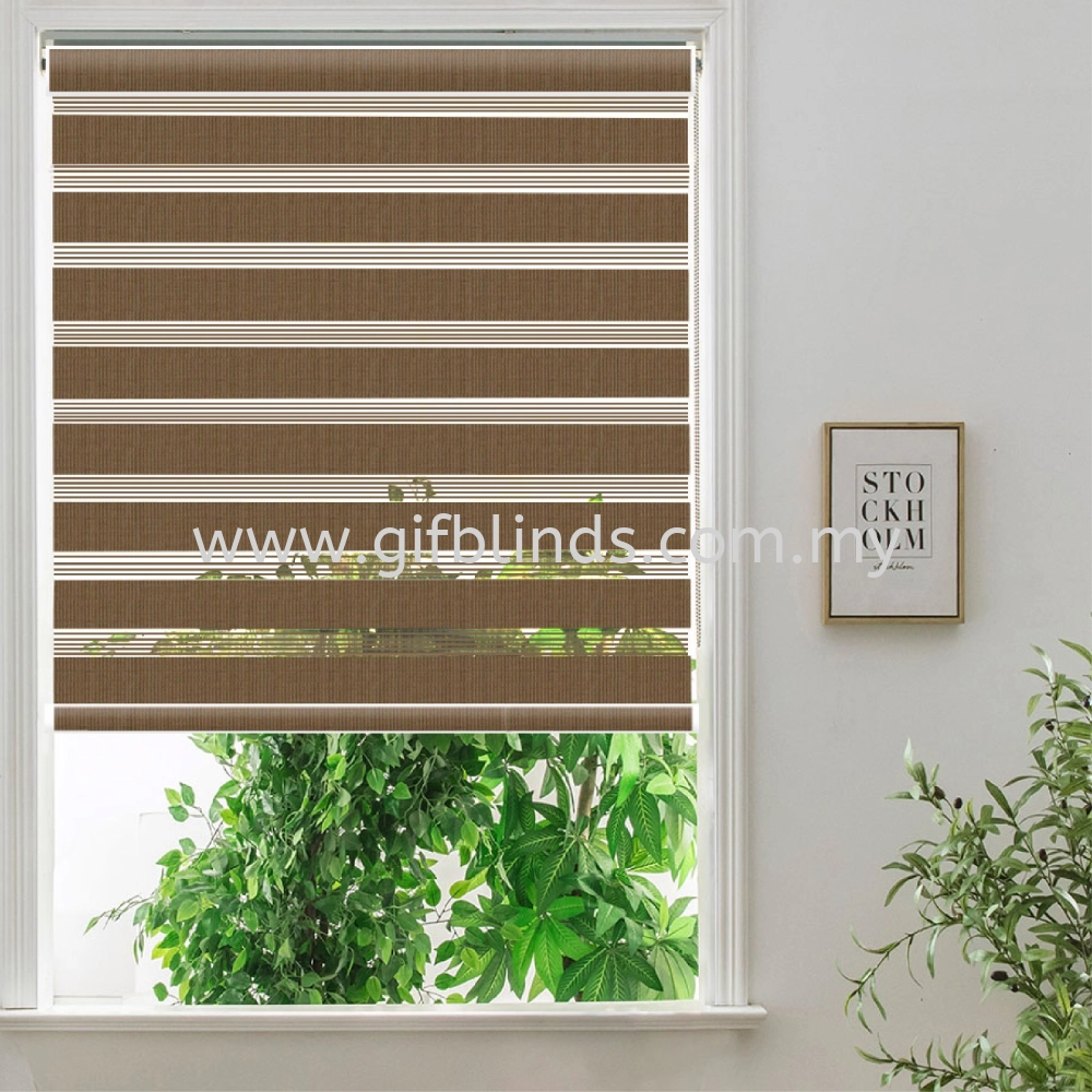 Zebra Blinds Semi-Black Out ZB91301-ZB91320