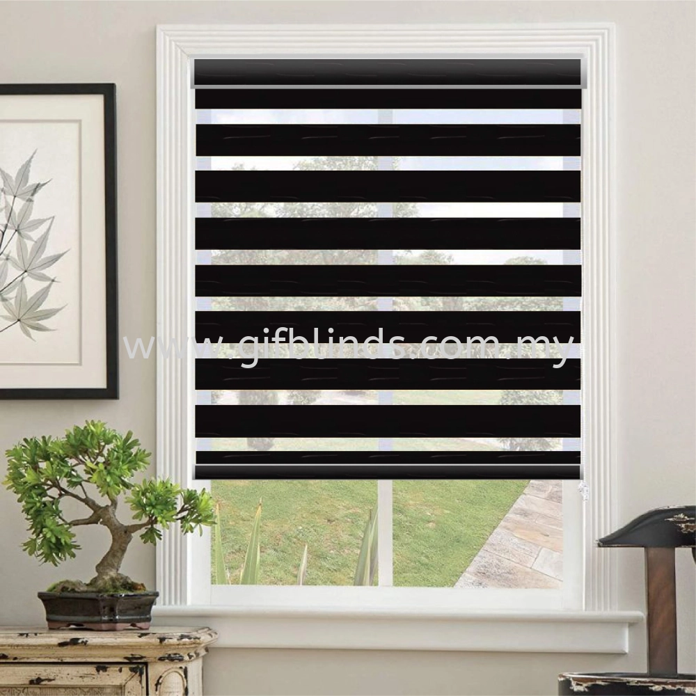 Zebra Blinds Semi-Black Out ZB91131-ZB91134