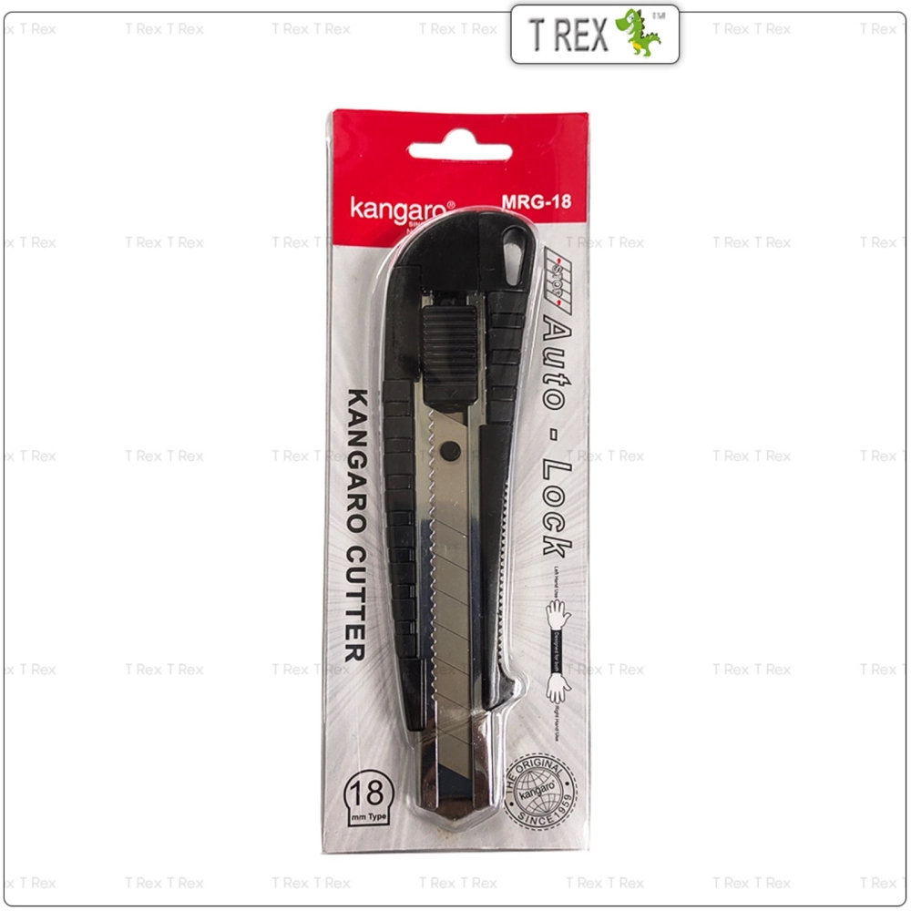 Kangaro Heavy Duty Auto-Lock 18mm Cutter Knife