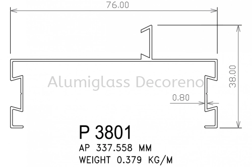 Door Jamb P-3801