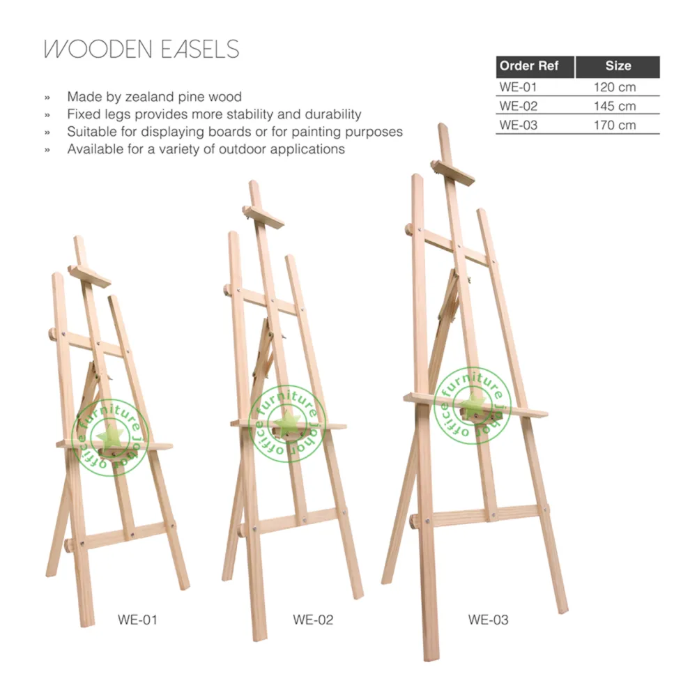 WOODEN EASELS