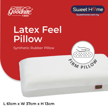 Goodnite Synthetic Rubber Pillow (Firm)