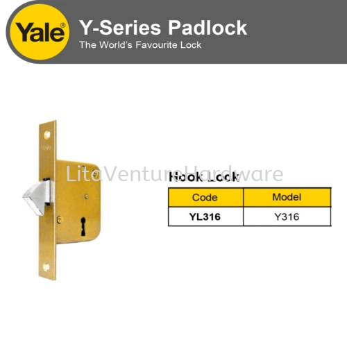 YALE HOOK LOCK YL316 Y316