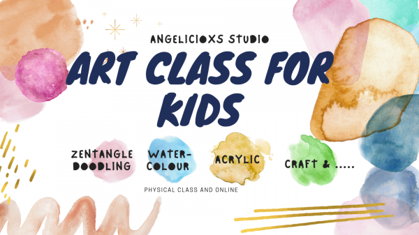 Art Class For Kids Kids Art Class Arts and Crafts Kuala Lumpur (KL), Malaysia, Selangor, Danau Desa Class, Lesson, Workshop | Angelicioxs Studio