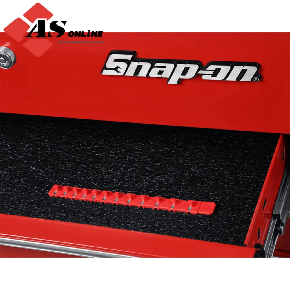 SNAP-ON 1/4" Drive 9" Flexible Magnetic Socket Rail (Red) / Model: FLEXRAIL14RD