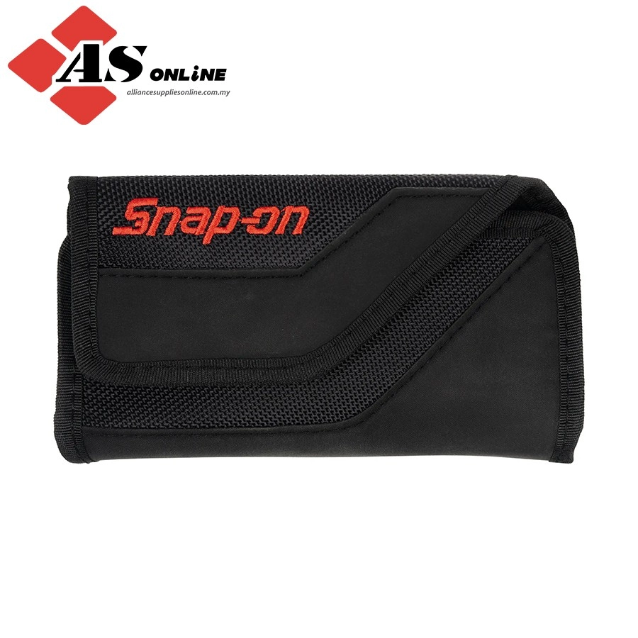 SNAP-ON Sideways Nylon Phone Case (Black/ Red) / Model: ACY-CASEXL