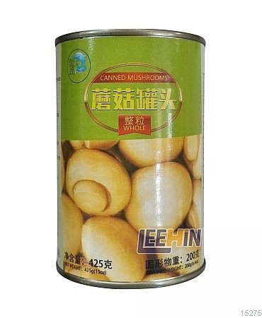 Mushroom Tin HangWai 425gm (Net 200g) 威罐头整蘑菇  [15274 15275]