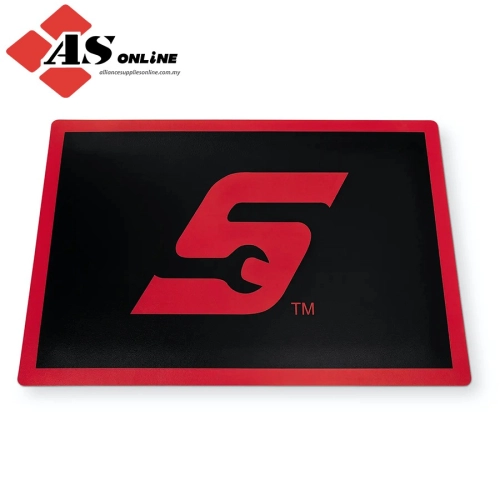 SNAP-ON Cushioned 54 x 36" “S” Logo Floor Mat (Red) / Model: JKAFM3654RDS