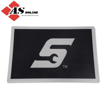 SNAP-ON Cushioned 54 x 36" “S” Logo Floor Mat (Arctic Silver) / Model; JKAFM3654SLS