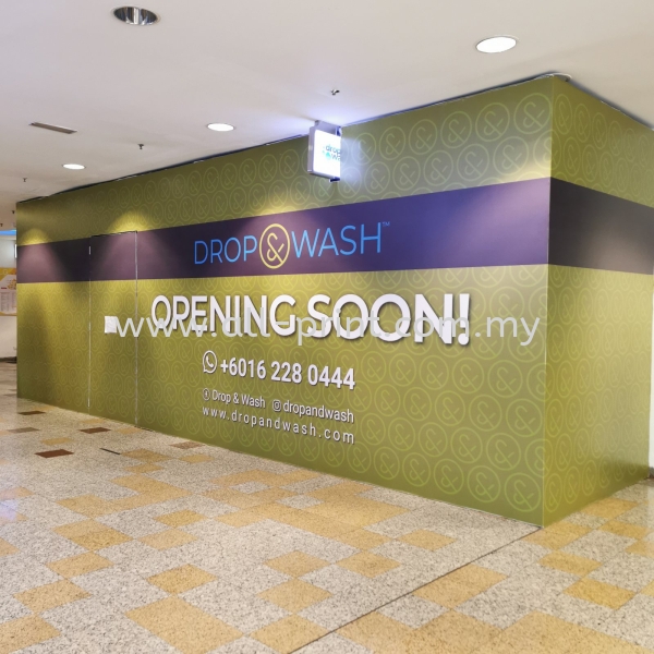 Drop&Wish - Berjaya Time Square - Banner  banner Printing Selangor, Malaysia, Kuala Lumpur (KL), Shah Alam Manufacturer, Supplier, Supply, Supplies | ALL PRINT INDUSTRIES