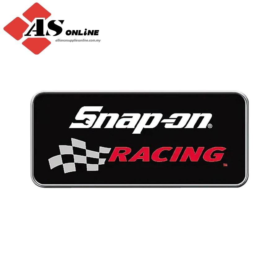 SNAP-ON Snap-on Racing Decal (17") (White/ Black) / Model: SS2440B