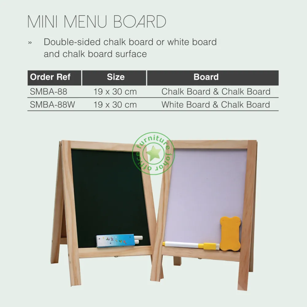 MINI MENU BOARD