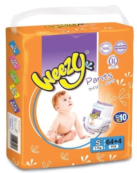 Weezy  S68pcs Jumbo Pack Weezy Diapers Baby Care   Wholesaler, Supplier, Supply, Supplies | J.B. Cip Sen Trading Sdn Bhd